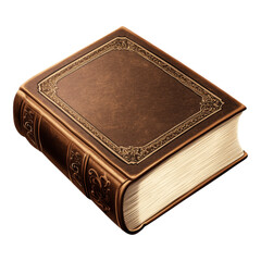 Book icon featuring a bookmark, designed with a transparent background for versatile digital use, ideal for educational and literary contexts.