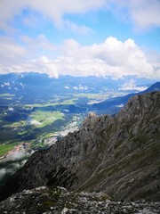 Breathtaking Aerial Mountain View