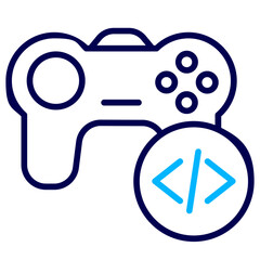 Game Code Outline Color icon