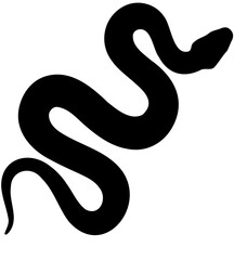 black snake symbol