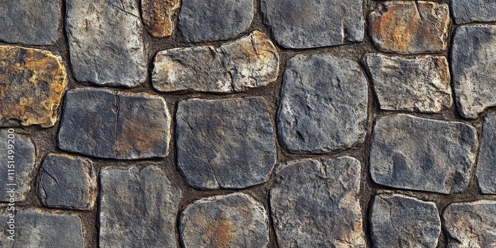 Poster closeup of sidewalk floor texture showcasing intricate patterns, perfect for illustrating diverse su