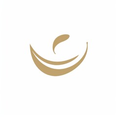 Obraz premium Golden Millet Logo: Minimalist Elegance