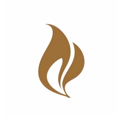 Fototapeta premium Golden Millet Logo: Minimalist Elegance