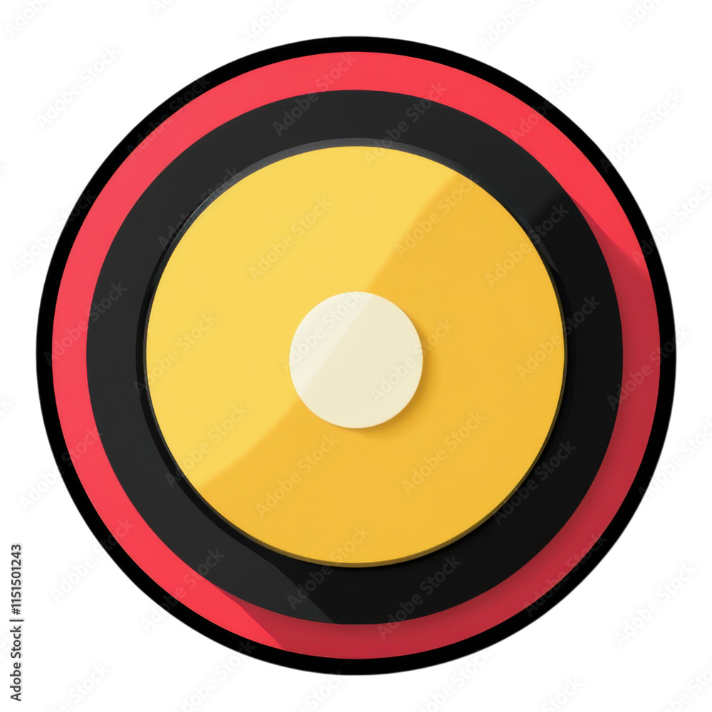 Poster flat style pause button icon, minimalist design, transparent background, suitable for user interface
