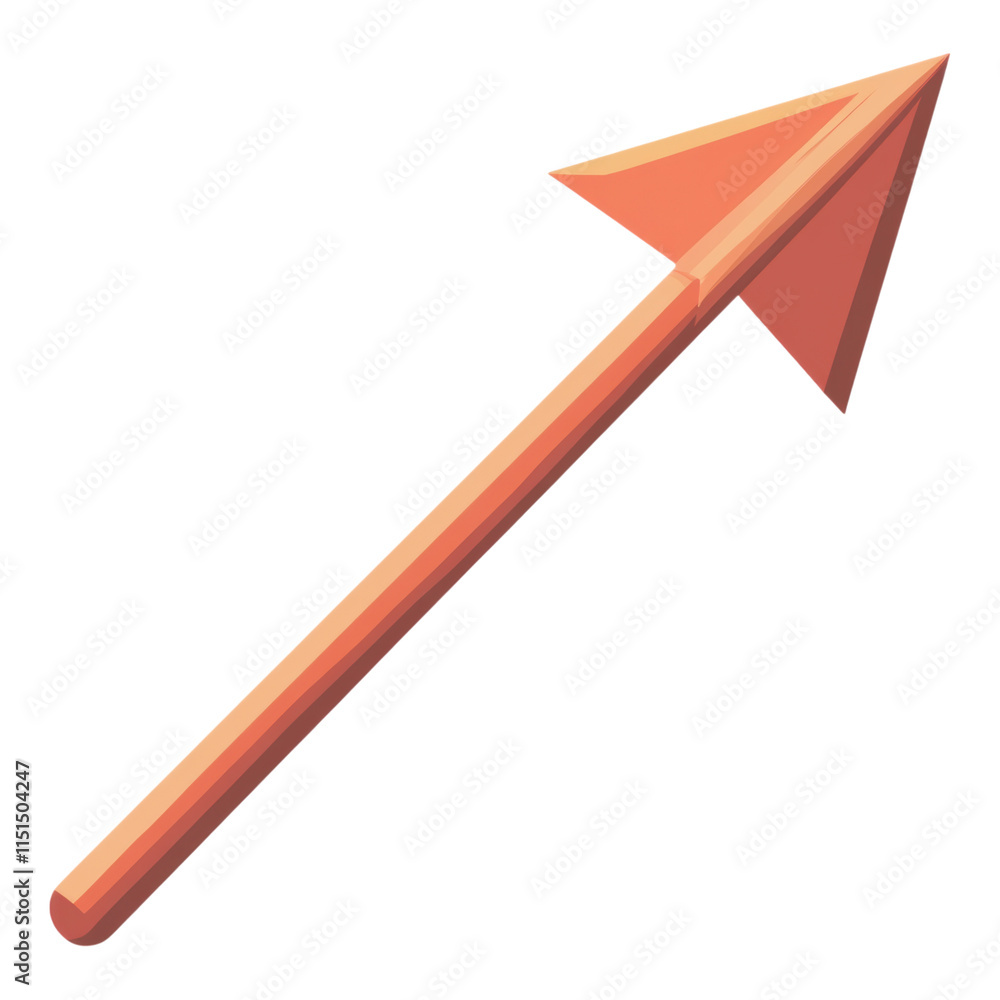 Poster right-pointing arrow icon, sleek design, transparent background, ideal for navigation, user interfac