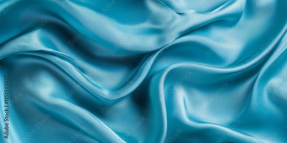 Poster this lightweight silk fabric features a stunning texture and background in a beautiful cyan blue. th