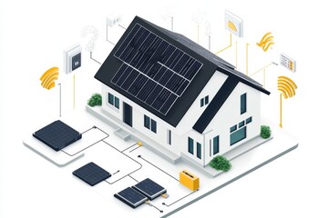 Smart home energy management system with solar standards enhancing efficiency and sustainability in modern residences