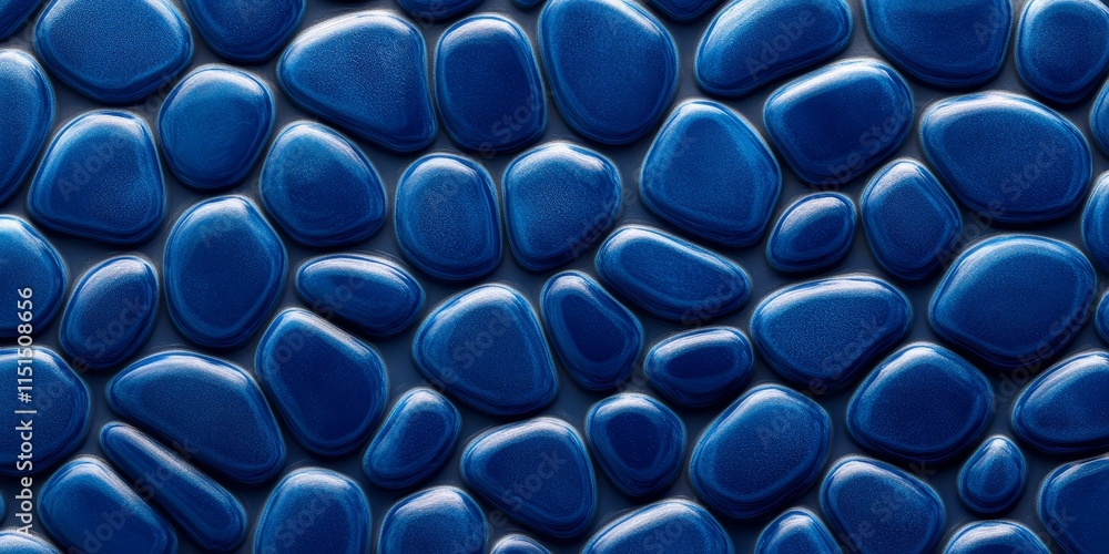 Poster background featuring a royal blue color with a mesh pattern resembling pebbles. this creates a uniqu