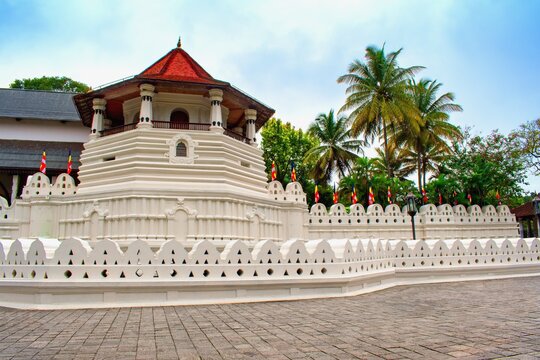 Temple of the Sacred Tooth Relic - Sri Dalada Maligawa. Kandy, Sri Lanka