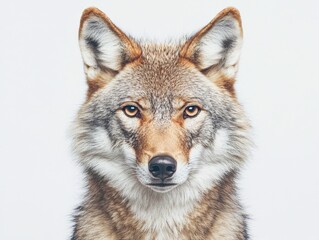 Fototapeta premium Close up of a coyote head