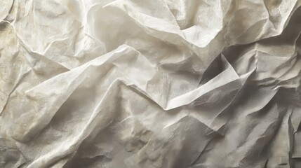 Obraz premium Textile background featuring a dirty white fabric texture, showcasing the unique qualities of dirty white fabric in various lighting, perfect for highlighting the versatility of this textile