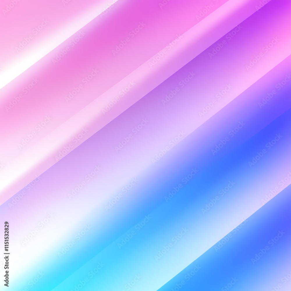 Poster abstract gradient background with pink and blue diagonal lines, perfect for design or artistic proje