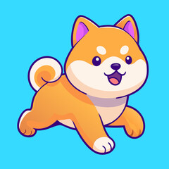 cute dog vector