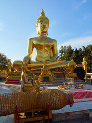 The Big Buddha statue on Khao Phra Tamnak (Pattaya hill) in Pattaya, Thailand	