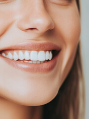 Obraz premium close up of a smile