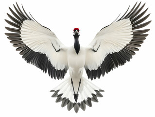 Obraz premium Majestic Crane 3D Illustration