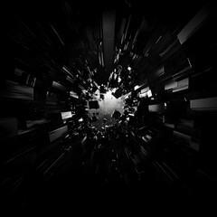Dark Abstract 3D Background