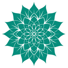 abstract flower design