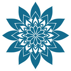 abstract flower design