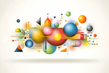 Obraz premium Abstract Geometric Illustration