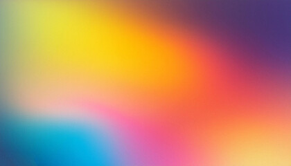 Obraz premium Abstract blurred grainy gradient background texture. Colorful digital grain dust soft noise effect pattern.