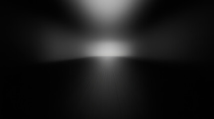 Mysterious light creates an enigmatic atmosphere in dark space at twilight