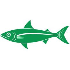 fish on a white background