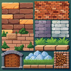 brick wall with a brick wall