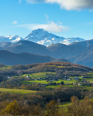 Fototapeta premium Pic du midi in the Pyrénées