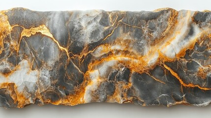 Exquisite Onyx: Gray and Gold Marble Texture