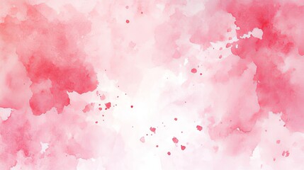 Fototapeta premium Soft light pink watercolor background with gentle brush strokes and delicate texture, ideal for design, invitations, or creative projects.