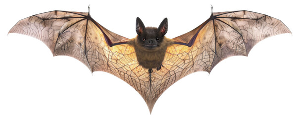 Obraz premium Large bat isolated on a transparent background 