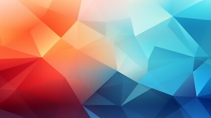 Obraz premium Abstract Geometric Polygonal Background with Triangular Shapes and Modern Design