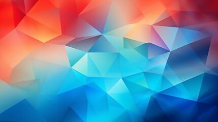Fototapeta premium Abstract Geometric Polygonal Background with Triangular Shapes and Modern Design