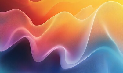 Obraz premium interlocking shapes with flowing lines in a radiant, digital space. Generative AI