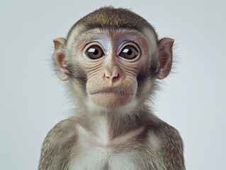 close-up of a monkey