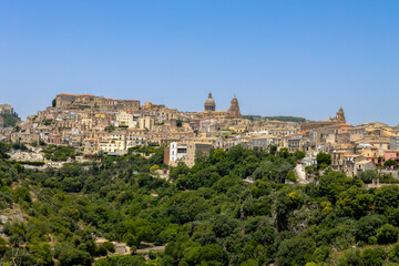 Fototapeta premium Global view of Ragusa Ibla, Sicily, Italy