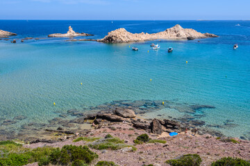 Cala Pregonda, Minorca Island, Spain