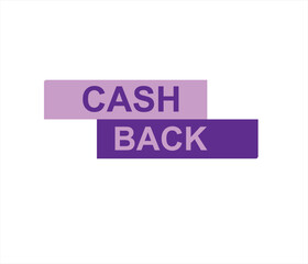 Cash back icon Colorful Money refund signs. cashback banner collection. Return of money from purchases. Promotion badges for your business. 
