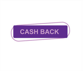 Cash back icon Colorful Money refund signs. cashback banner collection. Return of money from purchases. Promotion badges for your business. 
