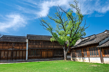 Residential buildings in rural towns in southern China