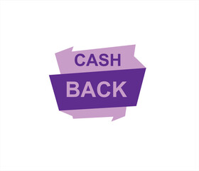 Cash back icon Colorful Money refund signs. cashback banner collection. Return of money from purchases. Promotion badges for your business. 