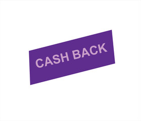 Cash back icon Colorful Money refund signs. cashback banner collection. Return of money from purchases. Promotion badges for your business. 