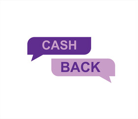 Cash back icon Colorful Money refund signs. cashback banner collection. Return of money from purchases. Promotion badges for your business. 