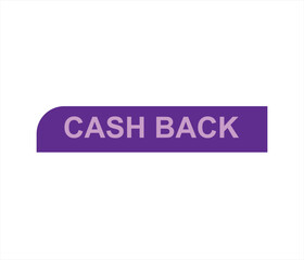 Cash back icon Colorful Money refund signs. cashback banner collection. Return of money from purchases. Promotion badges for your business. 