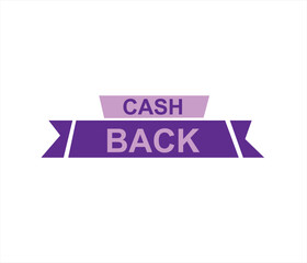 Cash back icon Colorful Money refund signs. cashback banner collection. Return of money from purchases. Promotion badges for your business. 