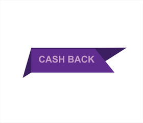 Cash back icon Colorful Money refund signs. cashback banner collection. Return of money from purchases. Promotion badges for your business. 