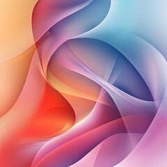 Soft Flowing Gradient Mesh  Abstract Background