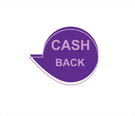 Cash back icon Colorful Money refund signs. cashback banner collection. Return of money from purchases. Promotion badges for your business. 