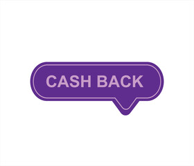 Cash back icon Colorful Money refund signs. cashback banner collection. Return of money from purchases. Promotion badges for your business. 